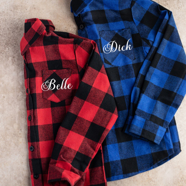 Personalized Kids Flannels Snuggly Jacket| Cloth86