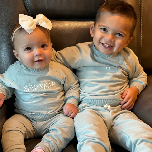 Personalized Kids Embroidered Sweatshirt outfit| Cloth191