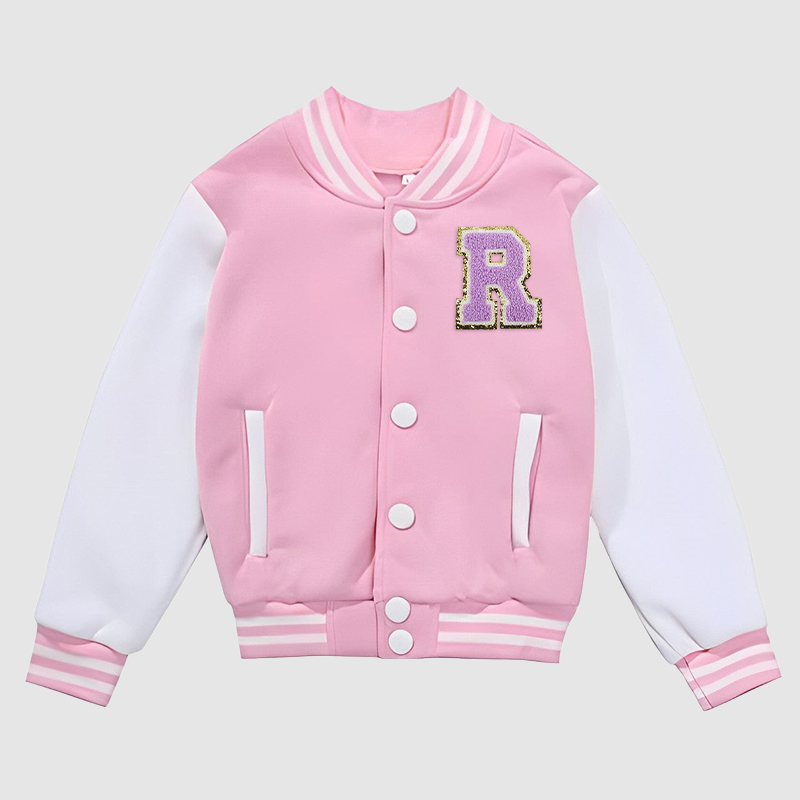 Personalized Kids Sports Patch Jacket| Cloth196