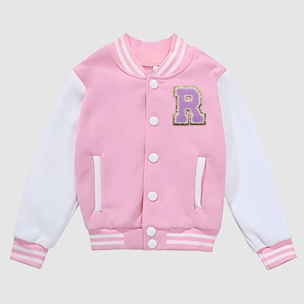 Personalized Kids Sports Patch Jacket| Cloth196