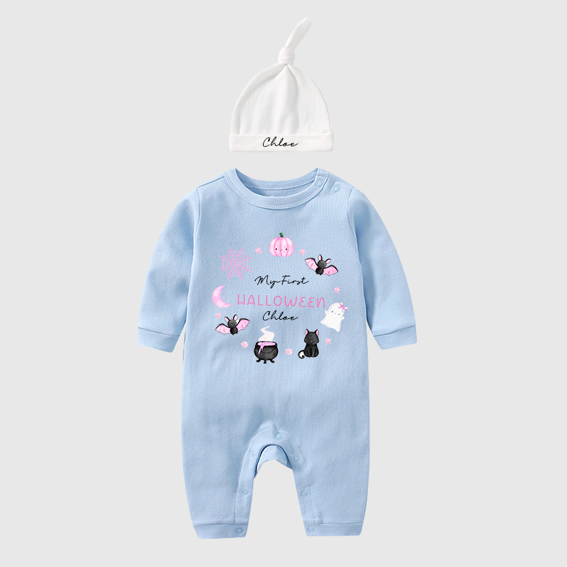 Personalized Baby First Halloween Outfit| BBCloth1207