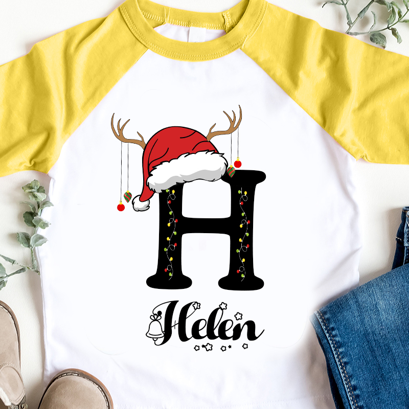 Personalized Kids Christmas Shirt| Cloth12419