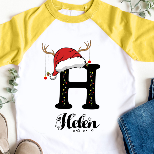 Personalized Kids Christmas Shirt| Cloth12419