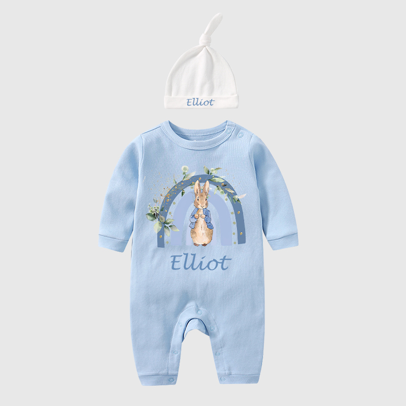Personalized Baby Rabbit Birth Outfit| BBCloth1215