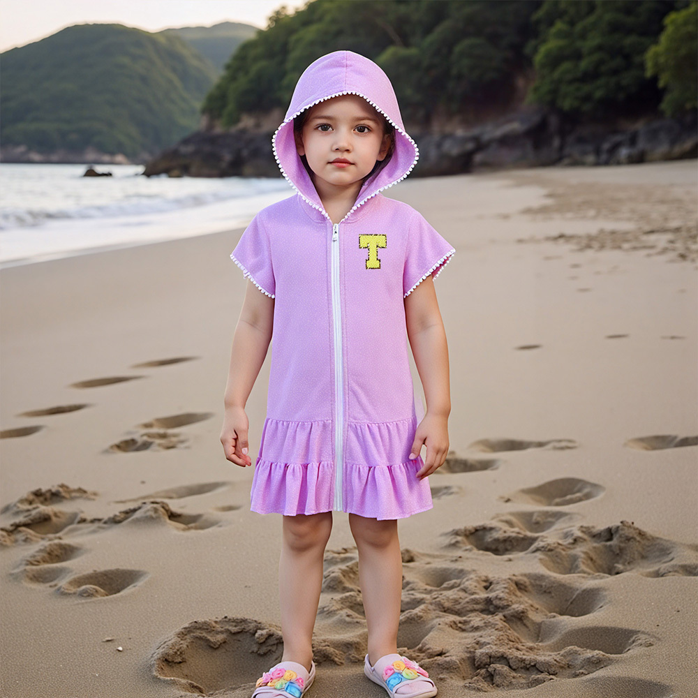 Personalized Girl Beach Coverup| Swimsuit03