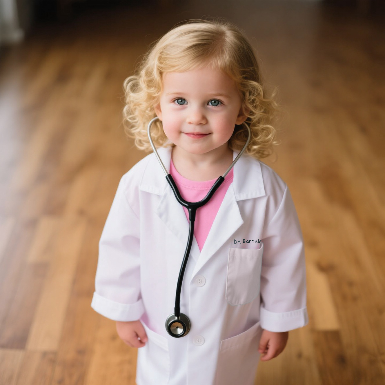 Personalized Kids Embroidery Costume Doctor Coat| YESHalloween03