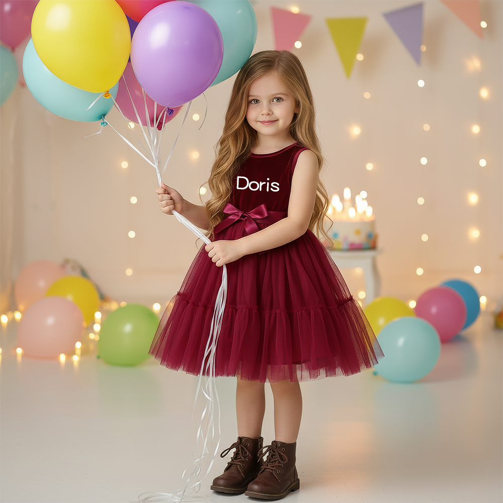 Personalized Girl Birthday Tutu Dress| Dress53