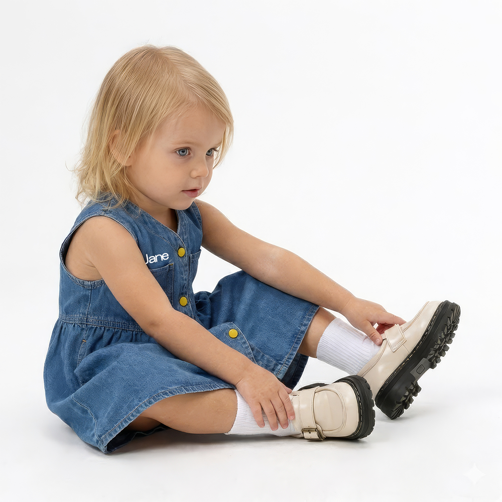 Personalized Girl Summer Denim Vest Dress| Dress70