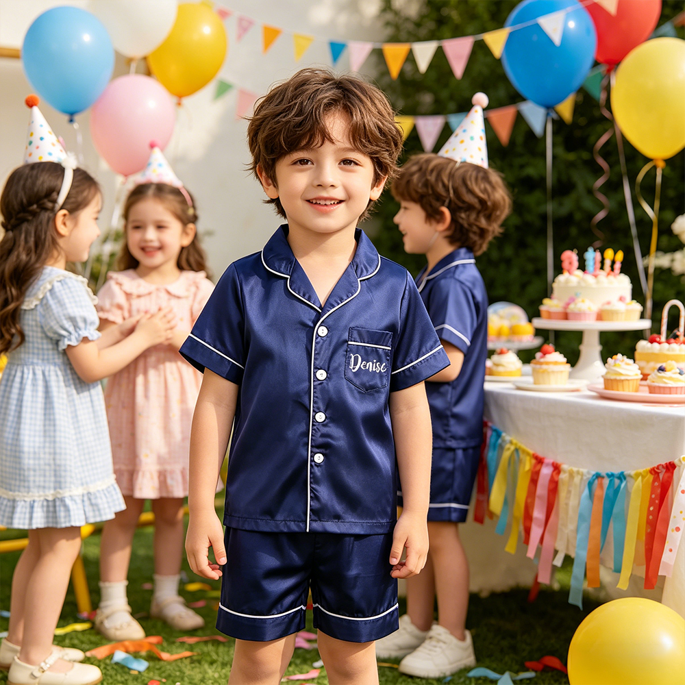 Personalized Kids Cozy Pajama Sets| Cloth157