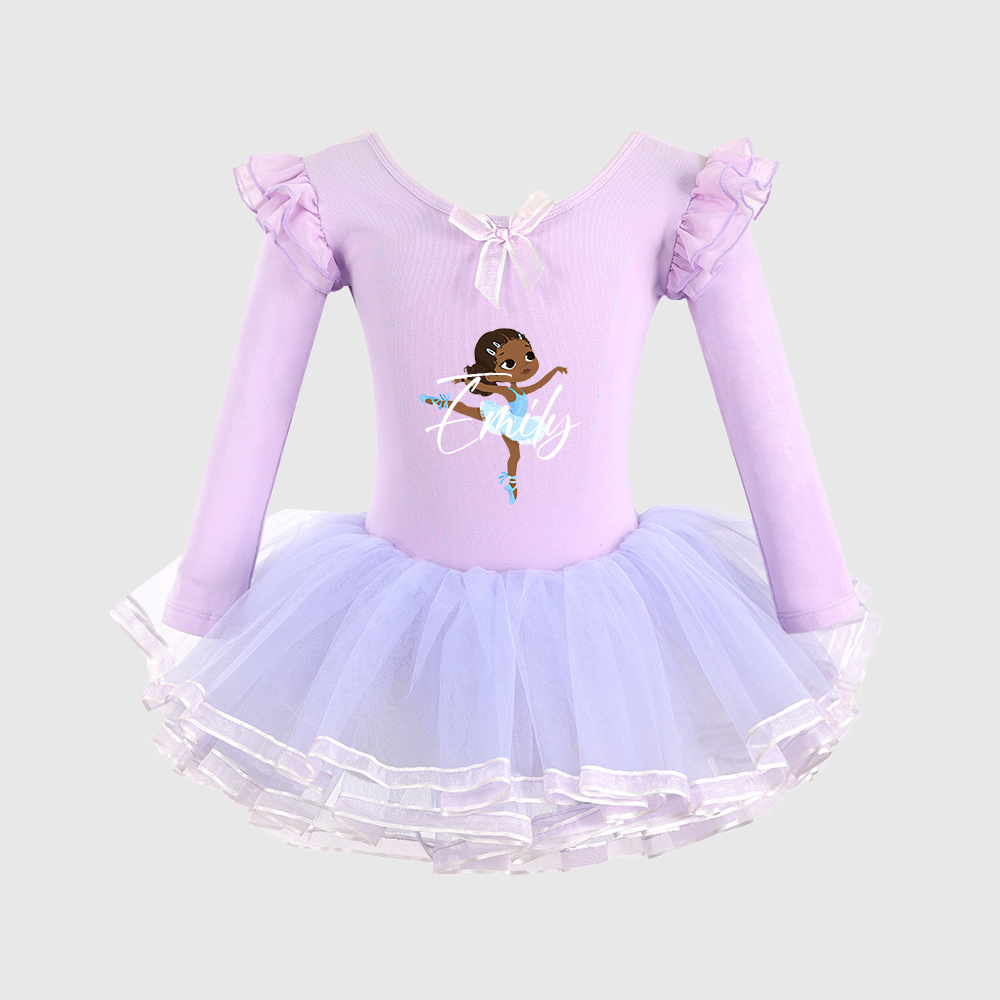 Personalized Girl Ballet Dance Tutu Dress| Dress87