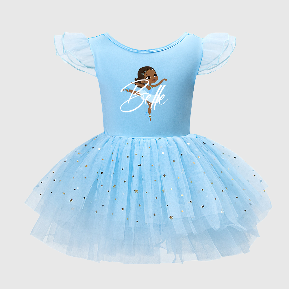 Personalized Girl Ballet Dance Tutu Dress| Dress93