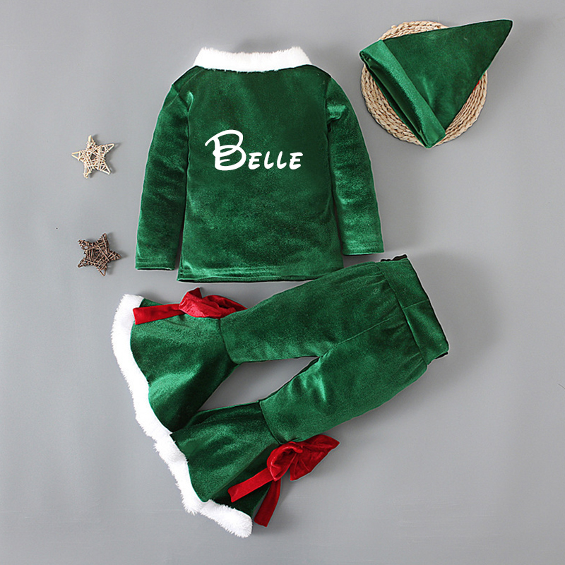Personalized Kids Christmas Set| Cloth62