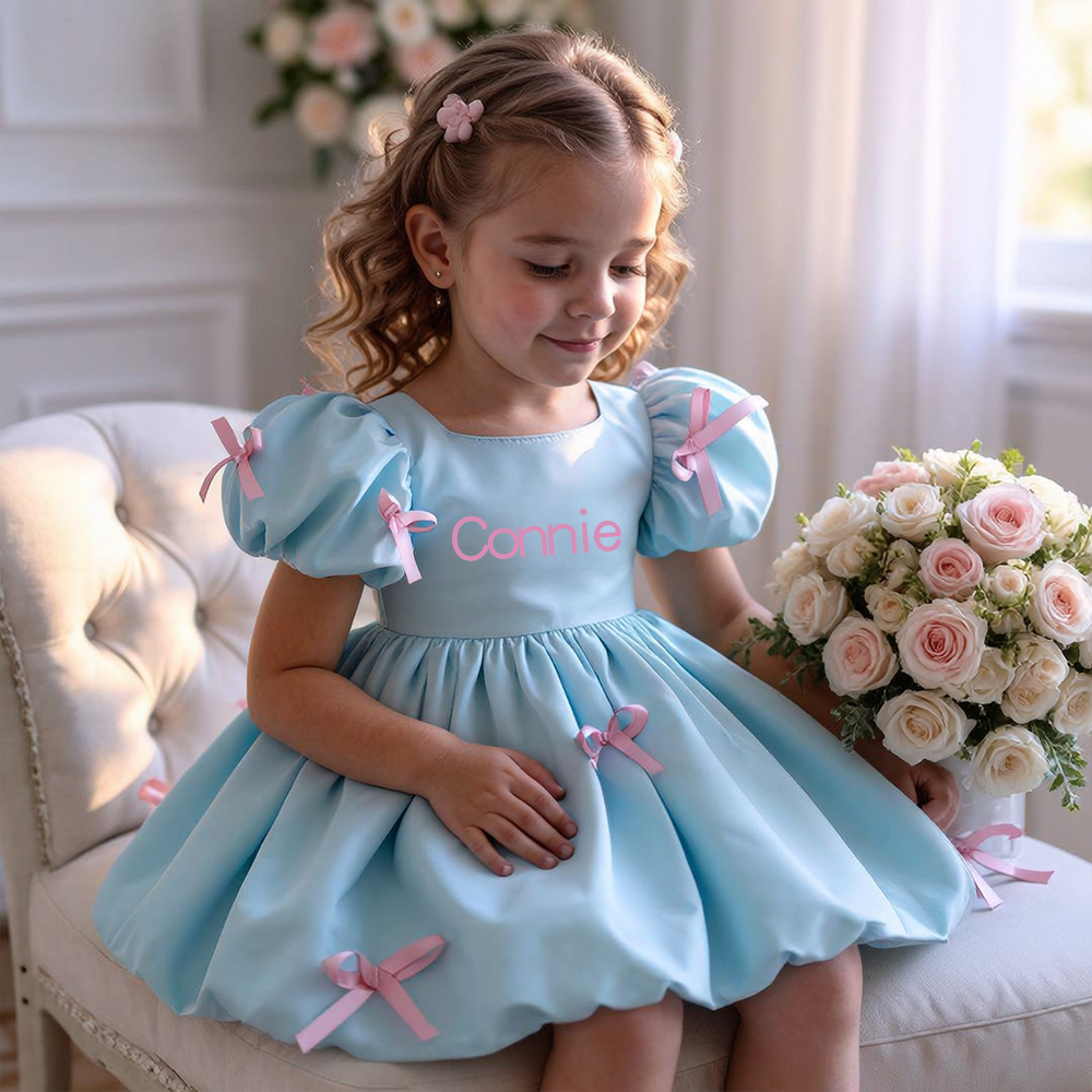 Personalized Baby Girl Birthday Cake Dress| Dress111