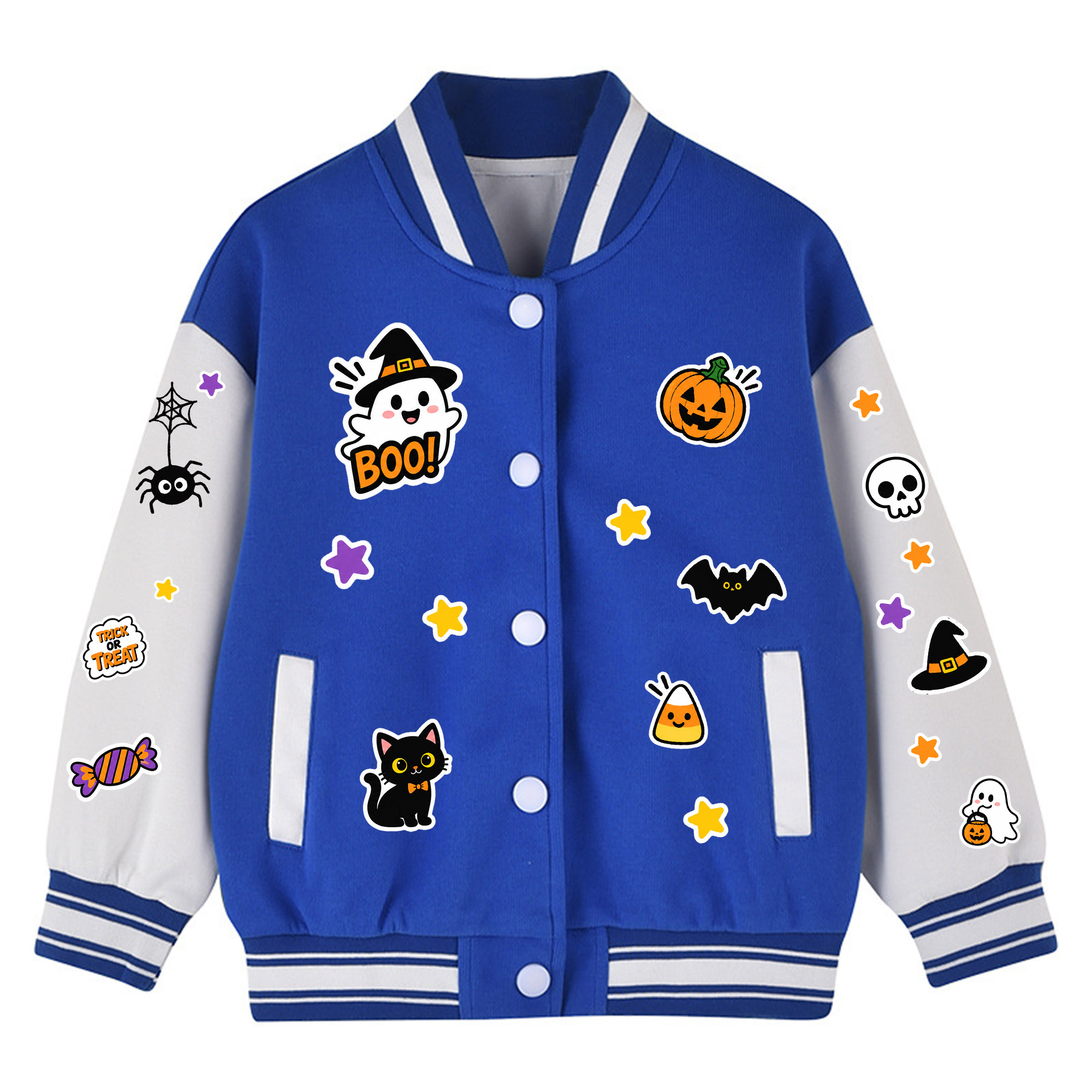 Personalized Halloween Varsity Jacket for Kids | YESHalloween21