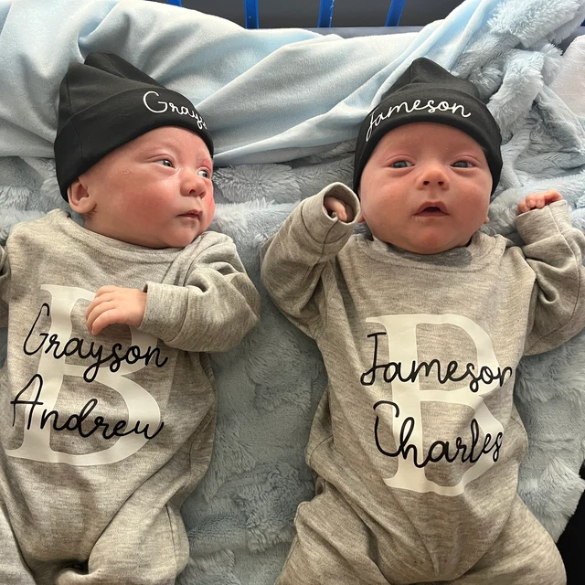 Personalized Baby Custom Baby Newborn Going Home Sets| BBCloth01