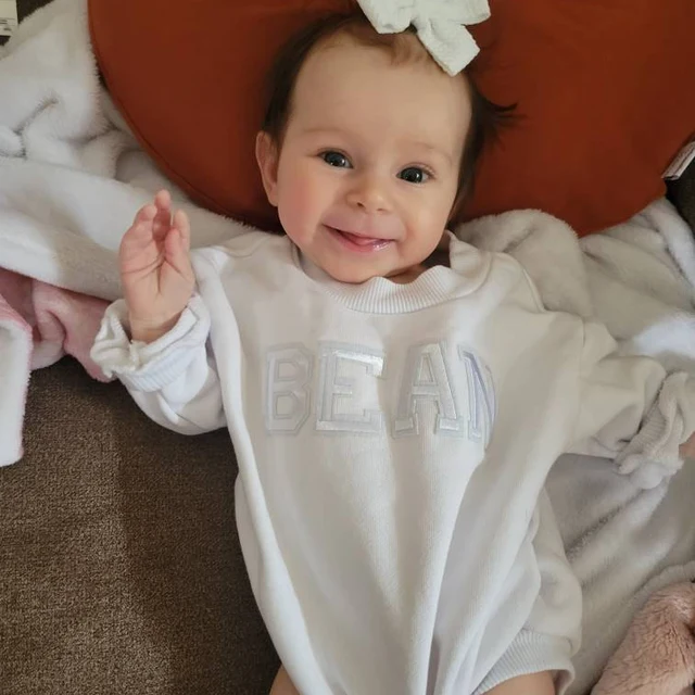 Personalized Baby Patch Bubble Romper Romper| Cloth24