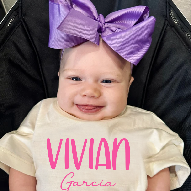 Personalized Baby Girl Bubble Romper| BBCloth39