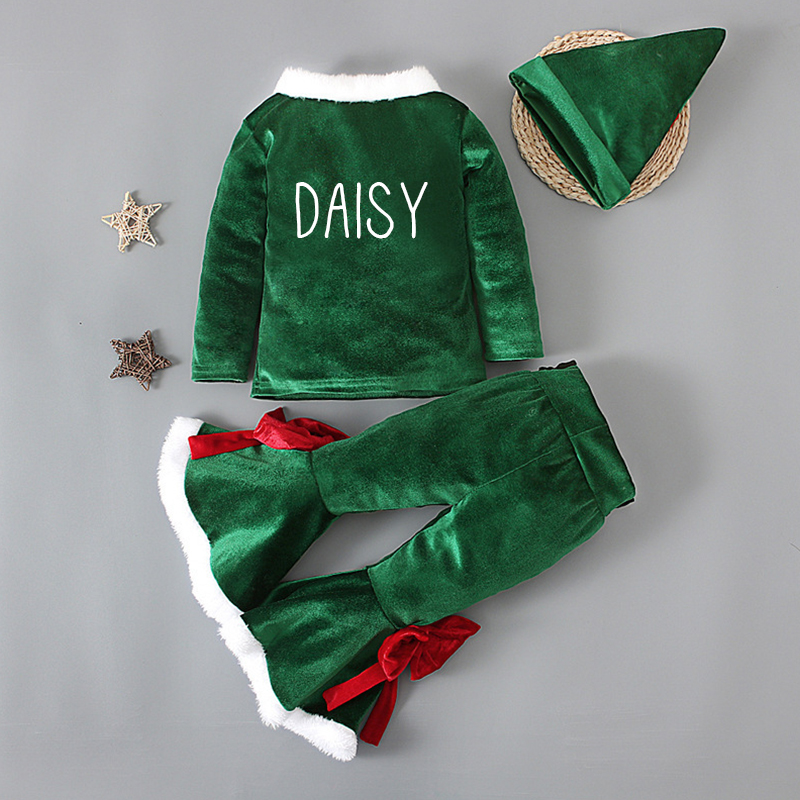 Personalized Kids Christmas Set| Cloth61