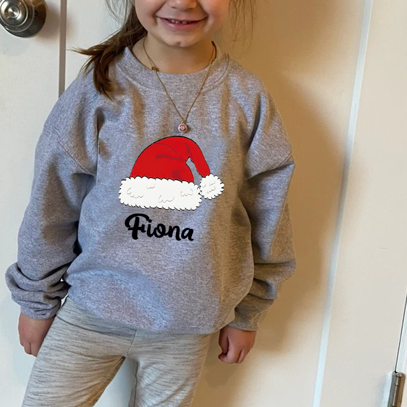 Personalized Kids Christmas Sweatshirt| Cloth75