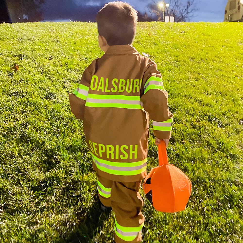 PersonalizedKids Halloween Firefighter Costume Outfits| Cloth239