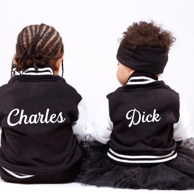 Personalized Kids Sports Initial Name Jacket| Cloth77
