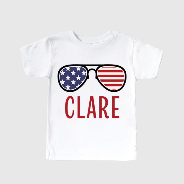 Personalized Kid 4th Of July Independence T-Shirt| Cloth1454