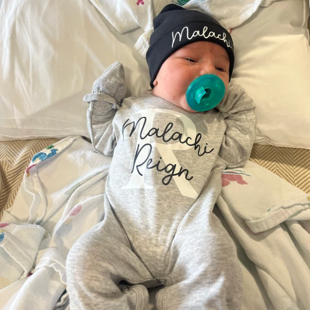 Personalized Baby Newborn Going Home Sets| BBCloth01