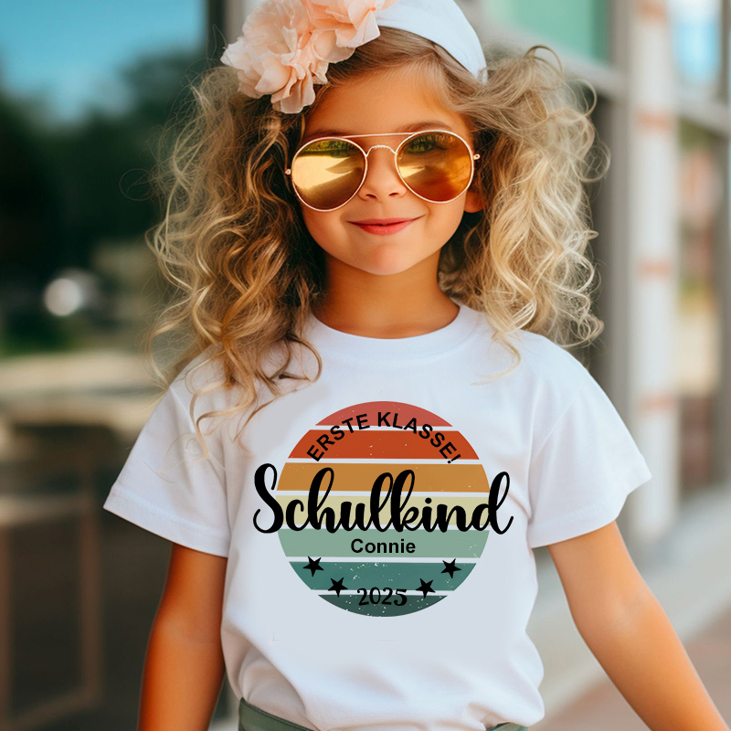 Personalized Kids Back To School T-Shirt| Cloth1484
