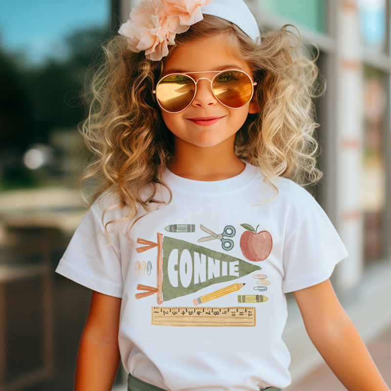 Personalized Kids Back To School T-Shirt| Cloth1485