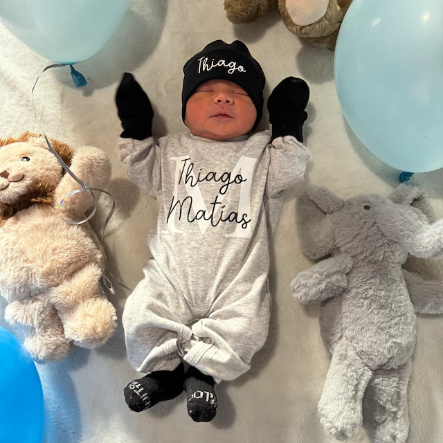 Personalized Baby Newborn Going Home Sets| BBCloth01