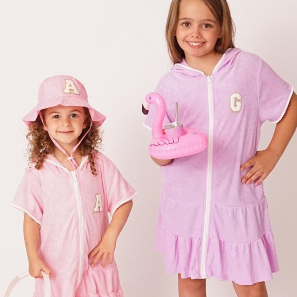Personalized Girl Beach Coverup| Swimsuit03