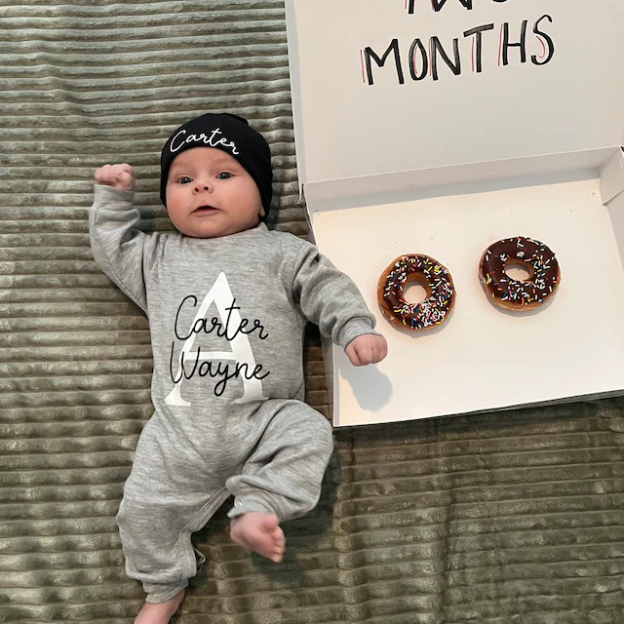 Personalized Baby Newborn Going Home Sets| BBCloth01