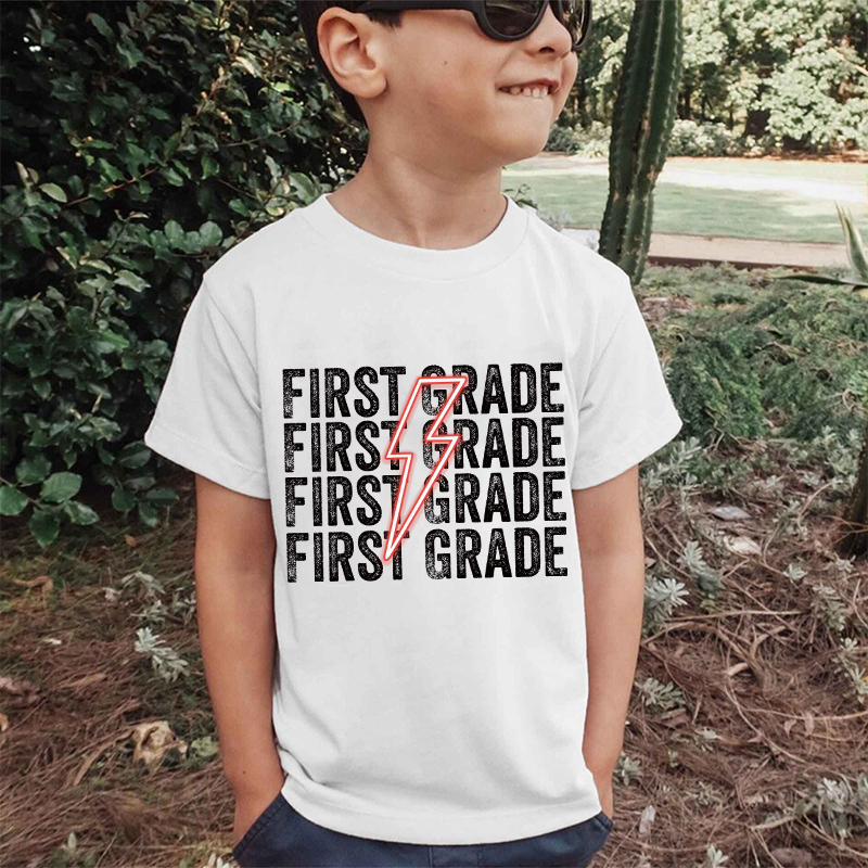 Personalized Kids Back To School Name T-Shirt| Cloth1480