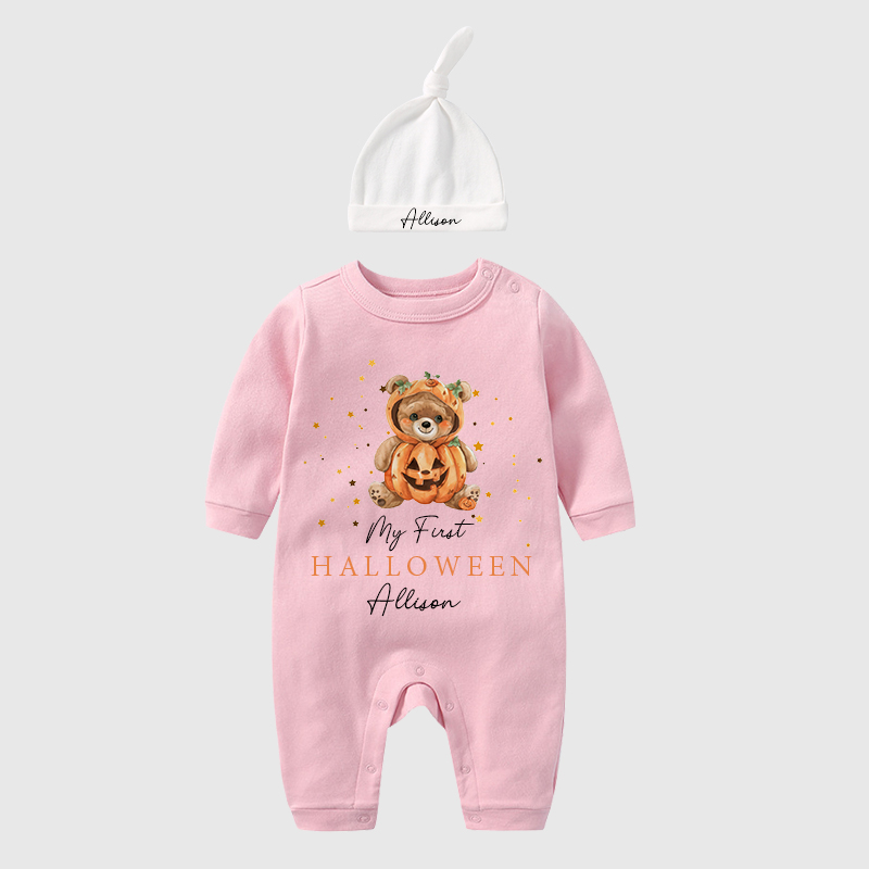 Personalized Baby First Halloween Outfit| BBCloth1206