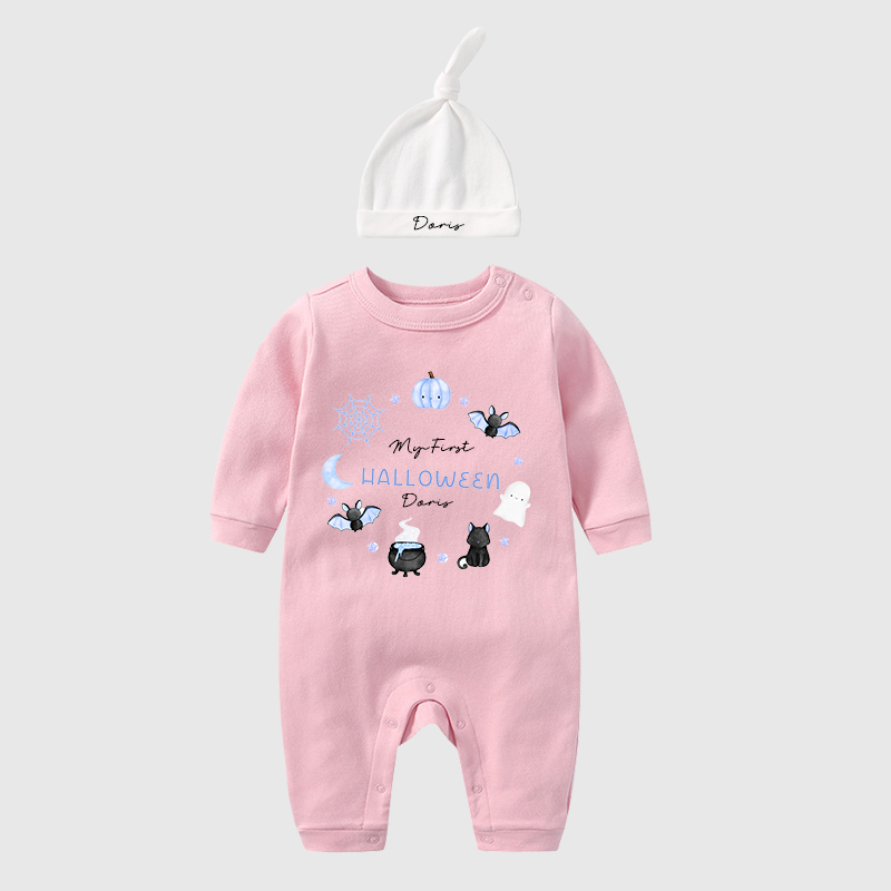 Personalized Baby First Halloween Outfit| BBCloth1207
