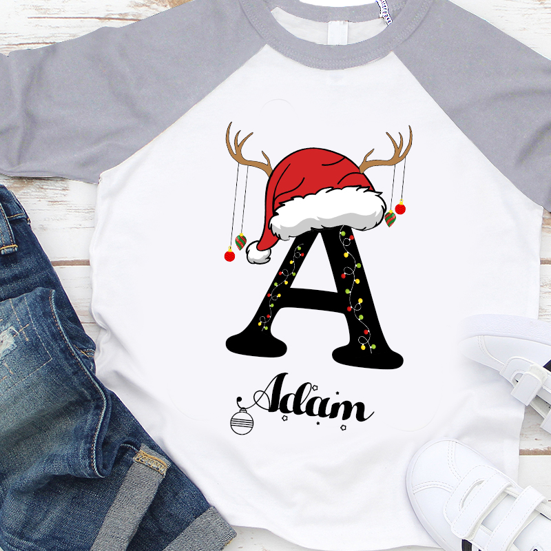 Personalized Kids Christmas Shirt| Cloth12419