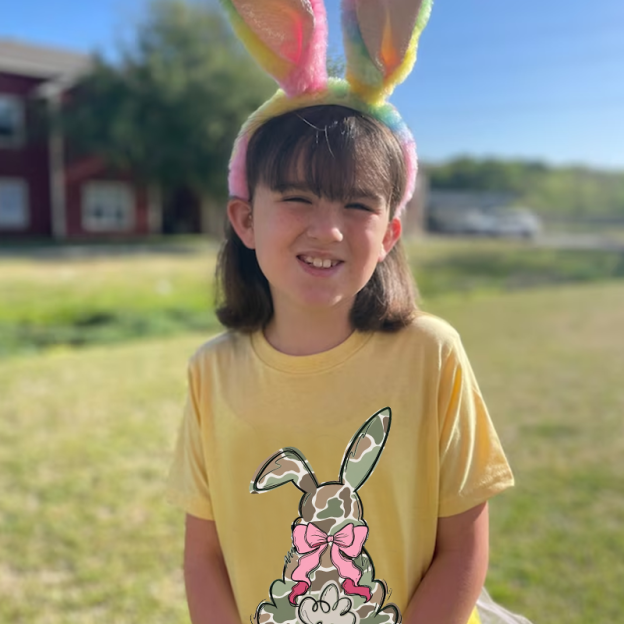 Personalized Kids Bunny Summer T-Shirt| Cloth1416