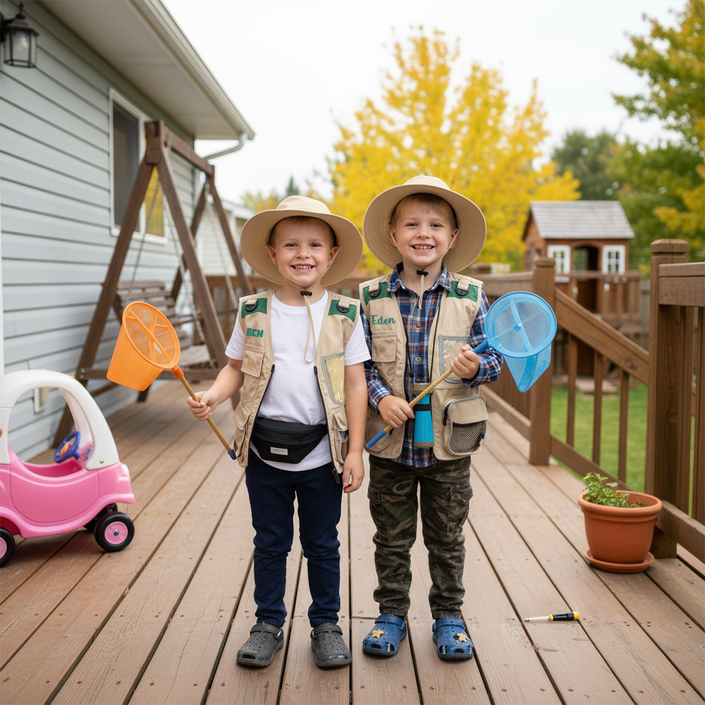 Personalized Kids Safari Explorer Set| Cloth263
