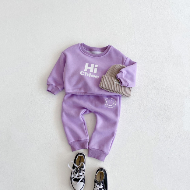 Personalized Kids Smile Face Set| Cloth53