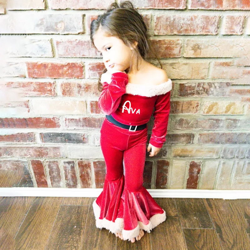 Personalized Kids Christmas Set| Cloth62
