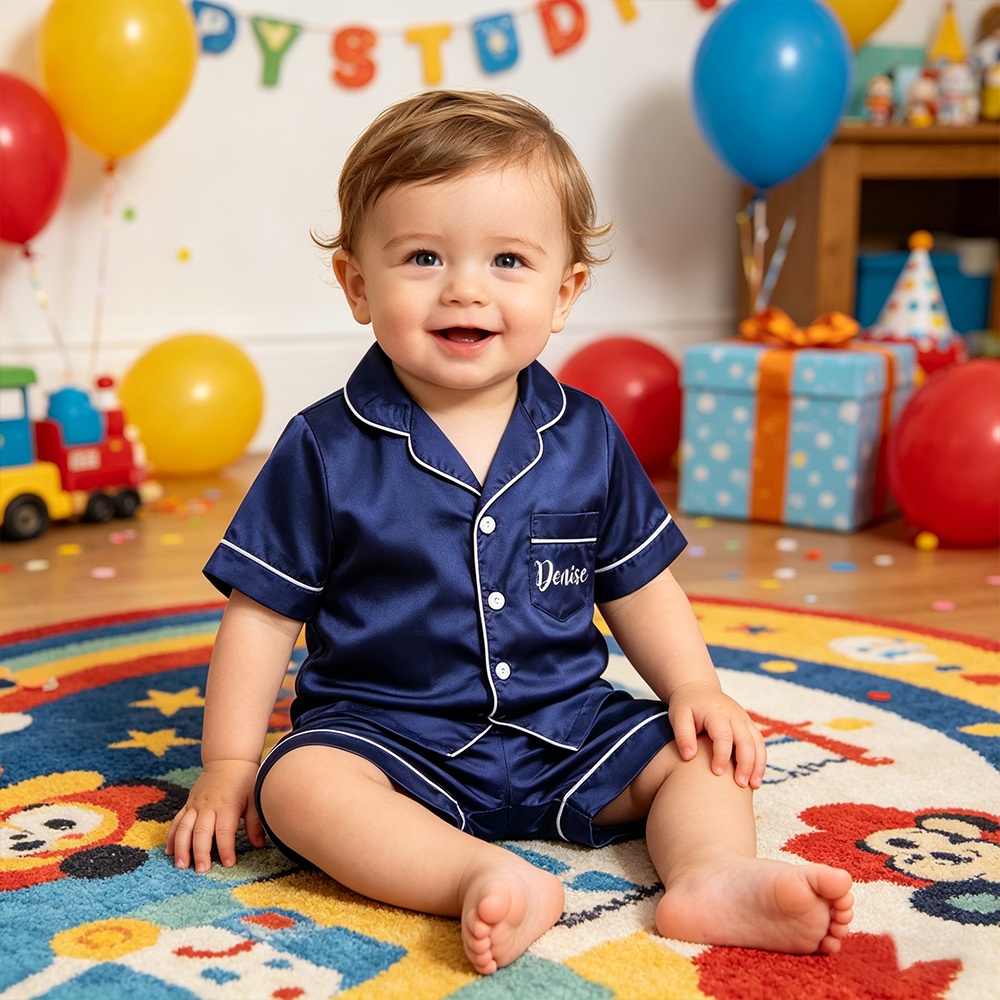 Personalized Kids Cozy Pajama Sets| Cloth157
