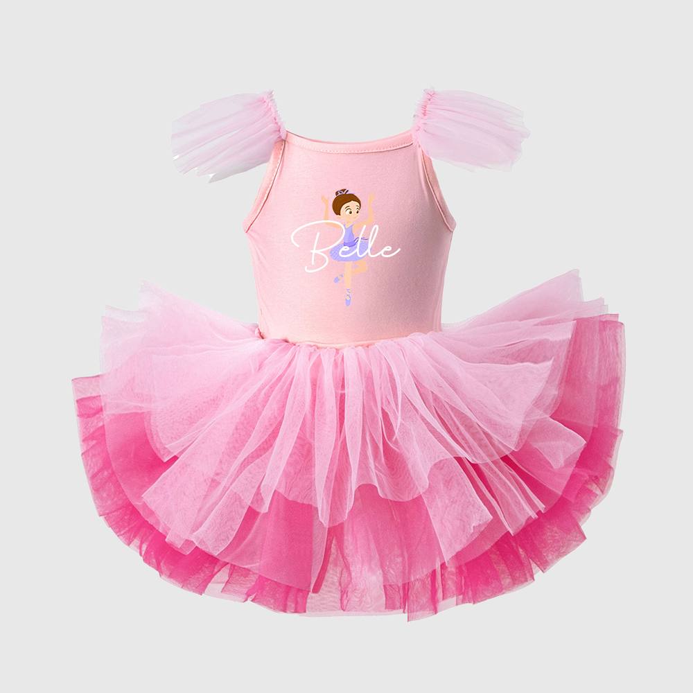 Personalized Girl Ballet Dance Tutu Dress| Dress88