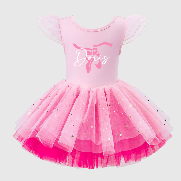 Personalized Girl Ballet Dance Tutu Dress| Dress93