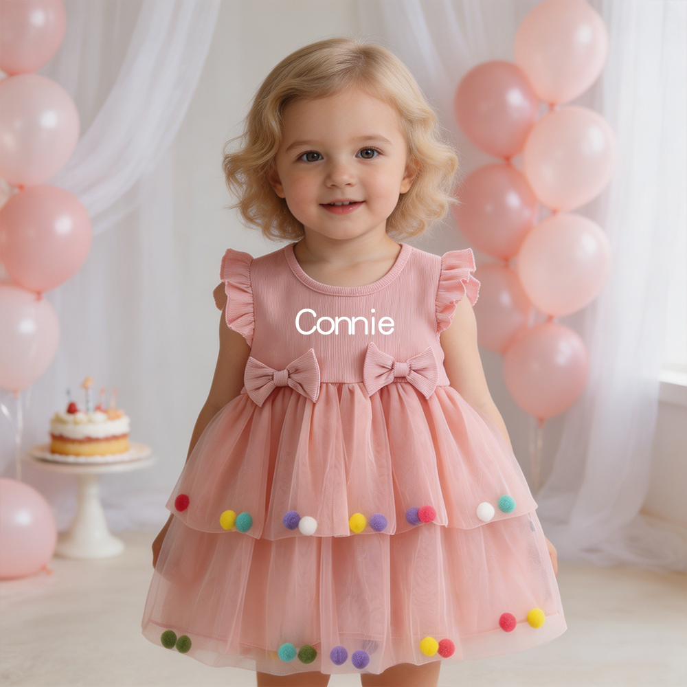 Personalized Girl Colorful Tutu Dress| Dress104