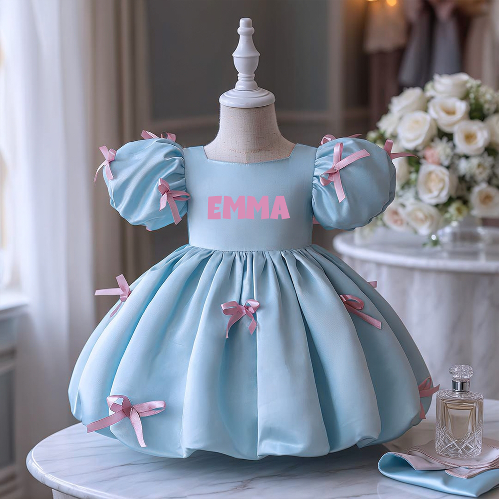 Personalized Baby Girl Birthday Cake Dress| Dress111