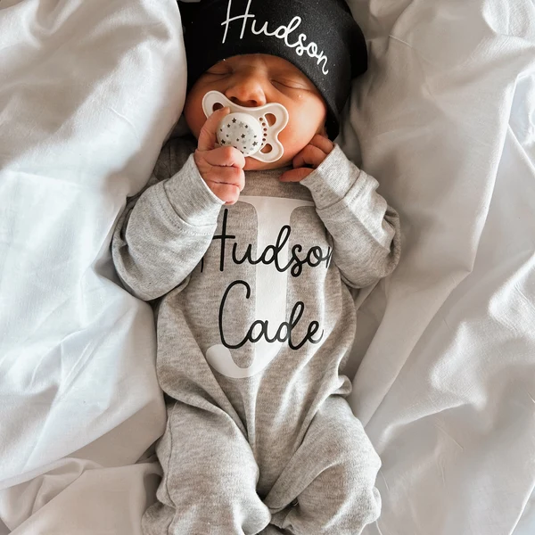 Personalized Baby Newborn Going Home Sets| BBCloth01