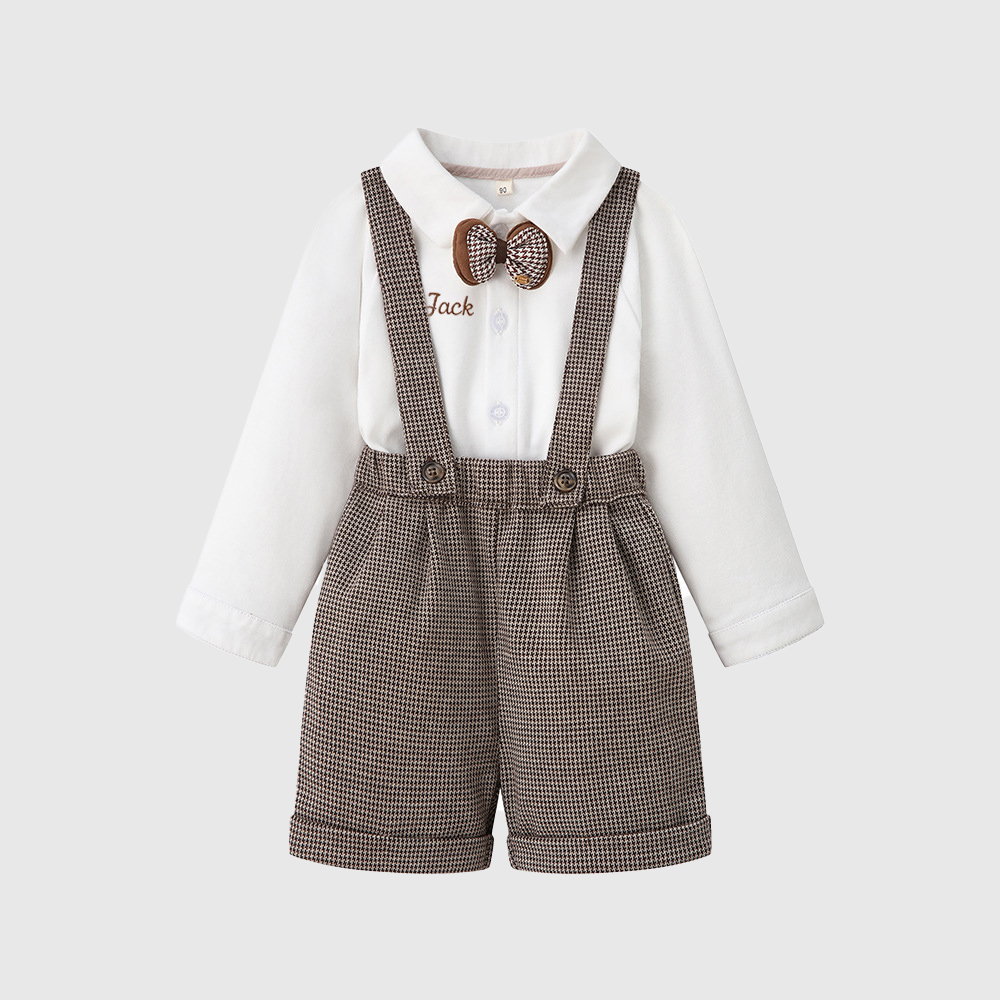 Personalized Baby Boy Embroidered Birthday Formal Outfit| BBcloth121