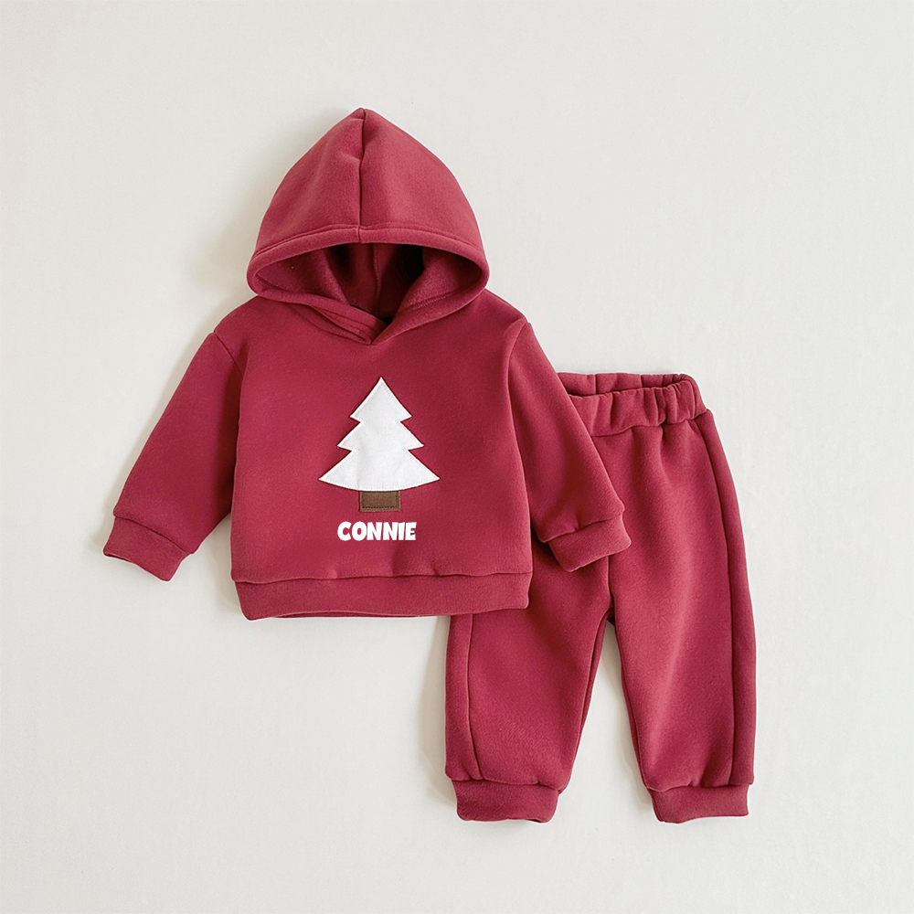 Personalized Kids Christmas Hoodie and Pants | YESMC34
