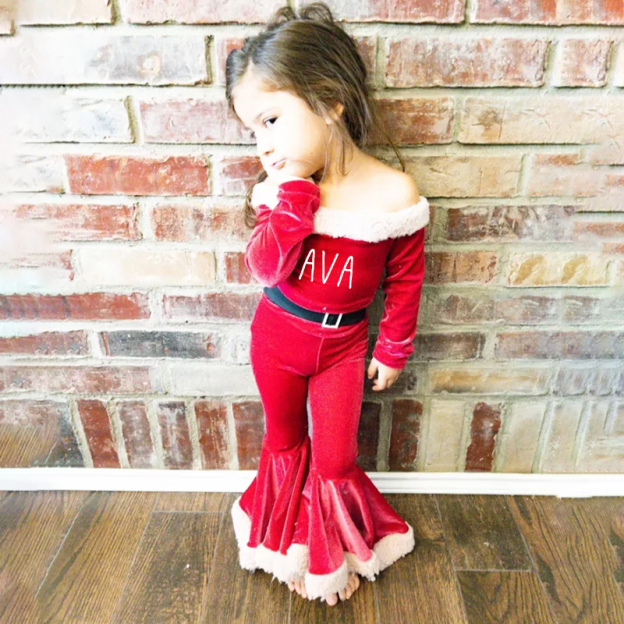 Personalized Kids Christmas Set| Cloth61