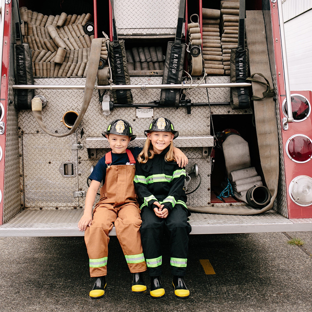 PersonalizedKids Halloween Firefighter Costume Outfits| Cloth239
